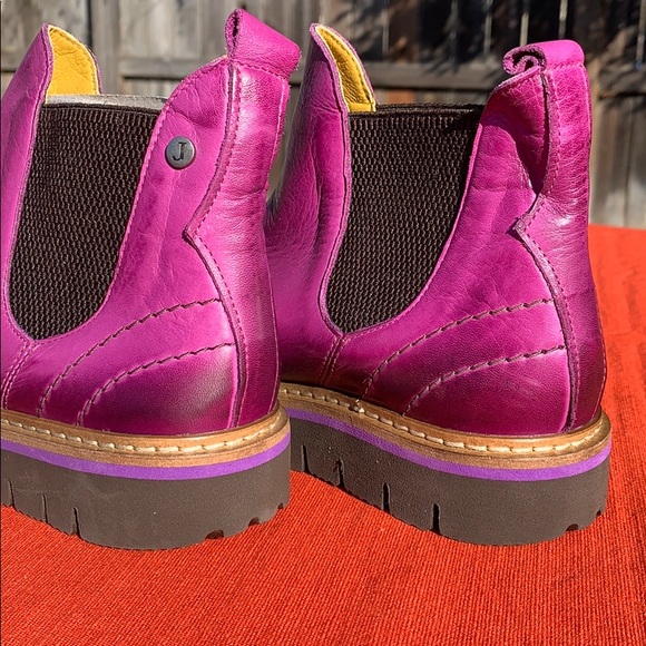 Jafa 315 Berry Ankle Boots Size 38 NWOB - Picture 6 of 10